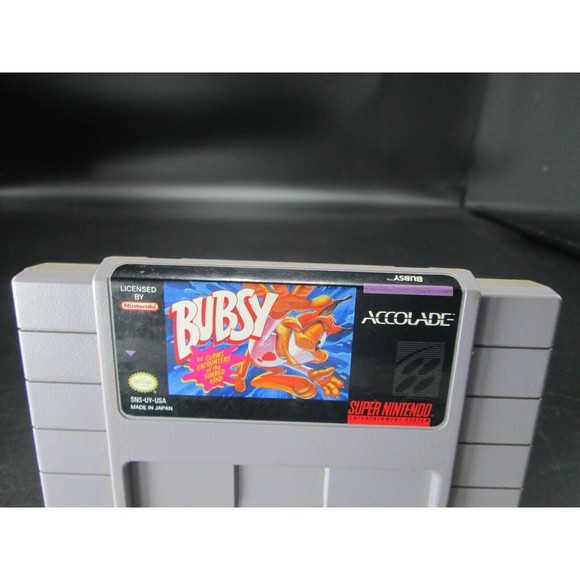Bubsy in Claws Encounters of the Furred Kind (SUPER NINTENDO SNES, 1994) - Picture 3 of 8